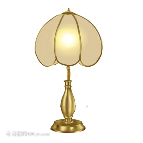 歐式復古臺燈 時光中的優雅藝術